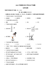 2022年辽宁省盘锦市中考化学真题（原卷版）