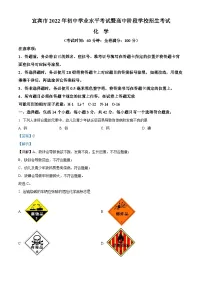 2022年四川省宜宾市中考化学真题(解析版)
