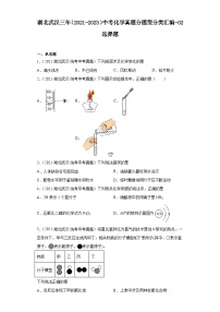 湖北武汉三年（2021-2023）中考化学真题分题型分类汇编-02选择题