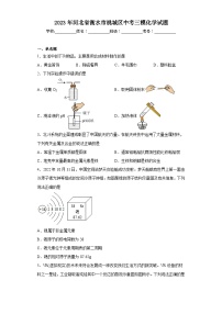 2023年河北省衡水市桃城区中考三模化学试题（含解析）