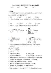 2023年河北省唐山市路北区中考二模化学试题(含解析)