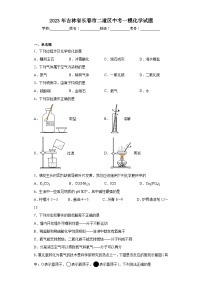 2023年吉林省长春市二道区中考一模化学试题（含解析）