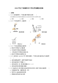 _2022年辽宁省朝阳市中考化学真题及答案