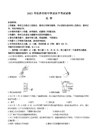 2023年湖南省长沙市中考化学真题