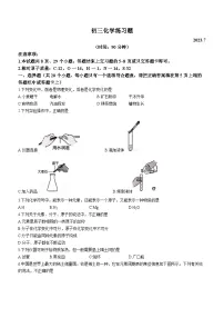 山东省淄博市桓台县2022-2023学年八年级下学期期末化学试题(含答案)