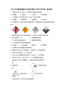 2023年河南省漯河市召陵区青年中学中考化学二模试卷（含解析）