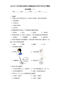 2023年广西玉林市北流市山围镇初级中学初中学业水平模拟化学试题（一）（含解析）