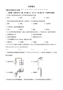 2023年甘肃省武威市中考化学真题及答案解析