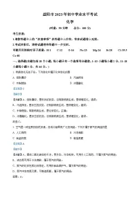2023年湖南省益阳市中考化学真题 （含解析）