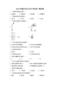 2023年重庆市永川区中考化学一模试卷-普通用卷