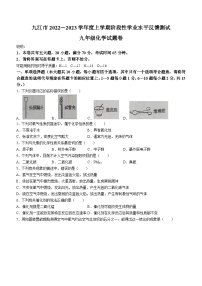 江西省九江市柴桑区2022-2023学年九年级上学期期中化学试题