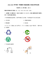 广东省清远市清城区博爱中学2022-2023学年九年级上学期期中化学试题