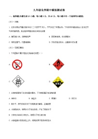 广东省茂名市化州市第四中学2022-2023学年九年级上学期期中模拟化学试题