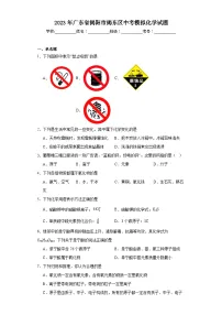 2023年广东省揭阳市揭东区中考模拟化学试题(含解析)