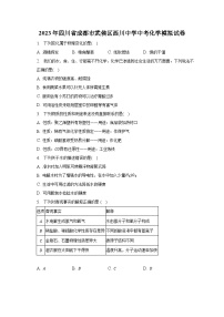 2023年四川省成都市武侯区西川中学中考化学模拟试卷（含解析）