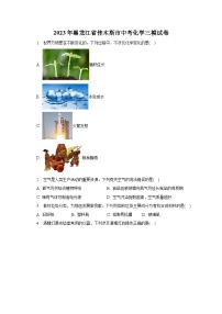 2023年黑龙江省佳木斯市中考化学三模试卷（含解析）