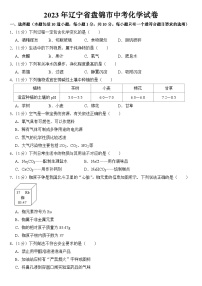 2023年辽宁省盘锦市中考化学试卷【附答案】