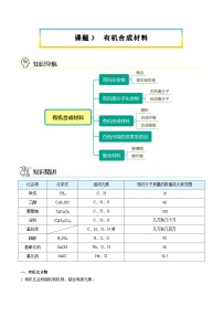 初中化学人教版九年级下册课题3 有机合成材料精品随堂练习题