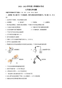 2022-2023学年湖北省襄阳市枣阳市九年级上学期期末化学试题