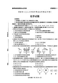 2023年山东省菏泽市中考化学真题