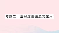 人教版九年级下册第九单元  溶液课题2 溶解度作业课件ppt