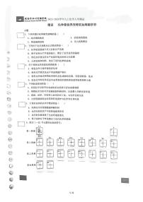 四川省成都市西川实验学校2023-2024学年九年级上学期入学考试化学试题