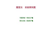 安徽中考复习 人教版化学 题型突破 题型五　实验探究题 课件