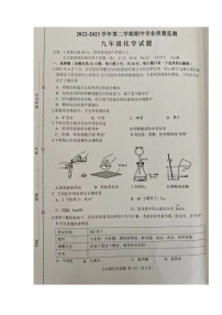 江苏省连云港市灌云县2022-2023学年九年级下学期期中学业质量监测化学试题（图片版无答案）