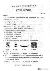 山东省泰安市肥城市2022-2023学年下学期期中考试九年级化学试题（PDF版含答案）