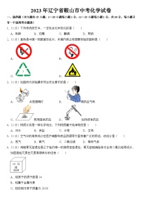 2023年辽宁省鞍山市中考化学试卷【附答案】