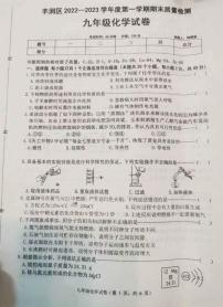 河北省唐山市丰润区2022-2023学年九年级上学期期末考试化学试题