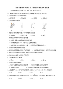 湖南省新市中学2023-2024学年九年级上学期第一次月考化学试题