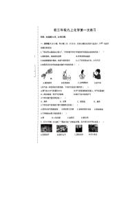 陕西省西安市西安交通大学附属中学分校2023-2024学年九年级上学期第一次月考化学试题