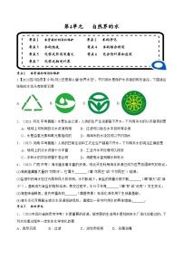 【期中单元测试卷】（人教版）2023-2024学年九年级上册化学 第4单元+自然界的水【考点卷】（7大核心考点）