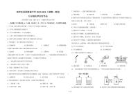 重庆市南岸区茶园新城初级中学校2023-2024学年九年级上学期10月月考化学试题