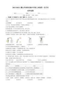 湖南省长沙市麓山外国语实验中学2023-2024学年九年级上学期第一次月考化学试题（月考）