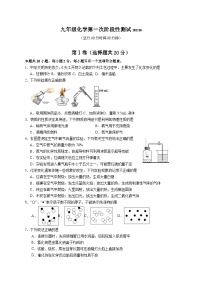 江苏省南通市海安市2023-2024学年九年级上学期第一次月考化学试卷