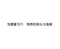 科粤版九年级化学下册专题复习6  物质的转化与推断课时训练课件PPT