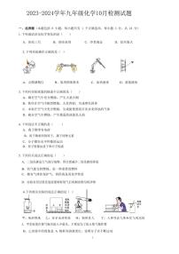 湖北省恩施市崔坝镇民族中学2023-2024学年九年级上学期化学10月测试题