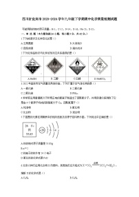 四川省宜宾市2023-2024学年九年级下学期期中化学质量检测试题（含答案）