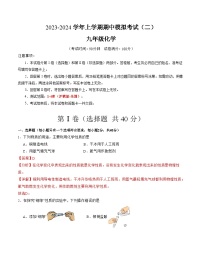 期中模拟卷02（江苏，沪教版·全国）2023-2024学年九年级化学上学期期中模拟考试（含答案及答题卡）