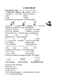 河南省鹤壁市浚县部分校2023-2024学年九年级上学期期中考前联考化学试题