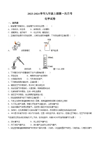 河南省周口市川汇区恒大中学2023-2024学年九年级上学期10月月考化学试题