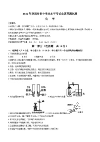 30科粤版·陕西省初中学业水平考试全真预测试卷化学