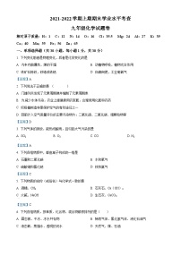 河南省郑州市金水区新奇初级中学2021-2022学年九年级上学期期末化学试题