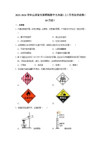 2023-2024学年山西省太原师院附中九年级（上）月考化学试卷（10月份）