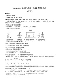 黑龙江省齐齐哈尔市铁锋区2023-2024学年九年级上学期期中化学试题