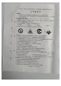 河南省商丘市2023-2024学年九年级上学期11月期中化学试题