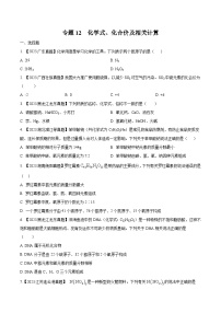 专题12 化学式、化合价及相关计算-学易金卷：三年（2021-2023）中考化学真题分项汇编（全国通用）