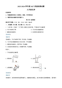 贵州省兴仁市黔龙、黔峰、金成学校2023-2024学年九年级上学期10月月考化学试题（解析版）